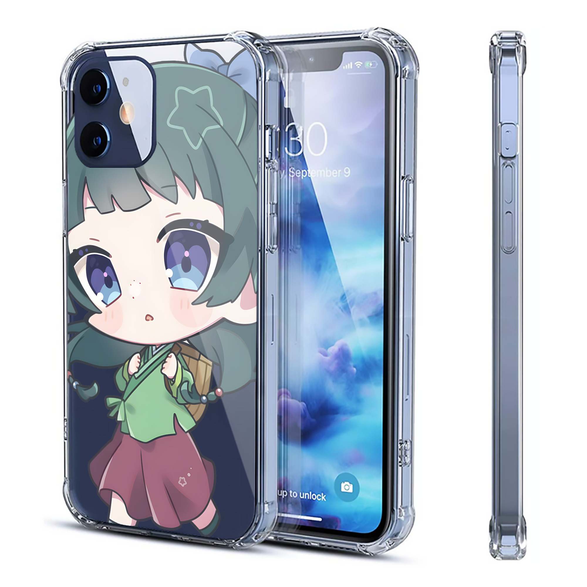 （画像用） 薬屋のひとりごと The Apothecary Diaries 【iPhone 12シリーズ対応】透明スマホケース（クリアソフトケース）
